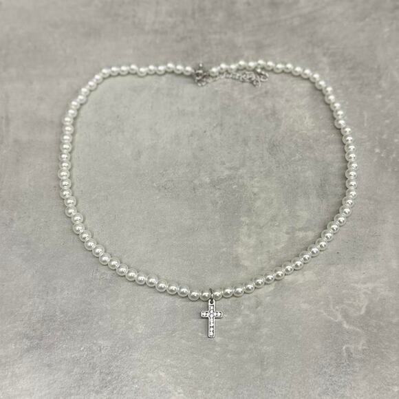 Pearl and diamond cross WMNS2 - Picture 2 of 4